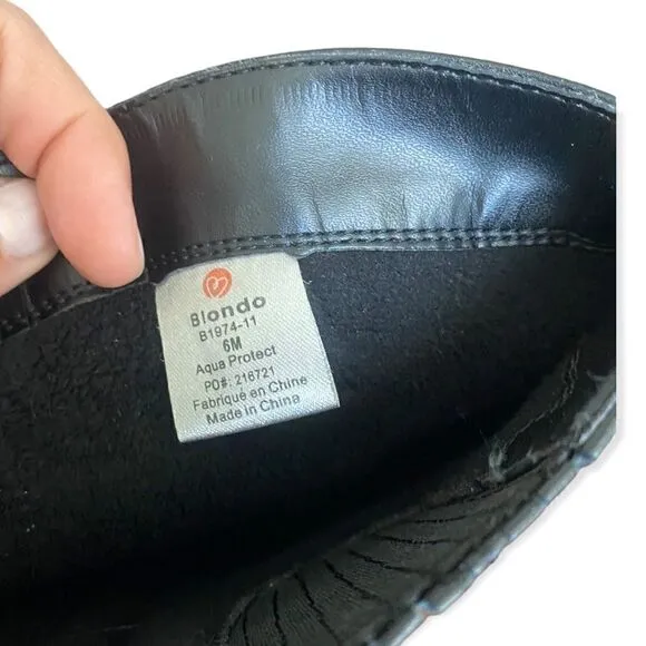 Blondo Aquaprotect Leather Boots