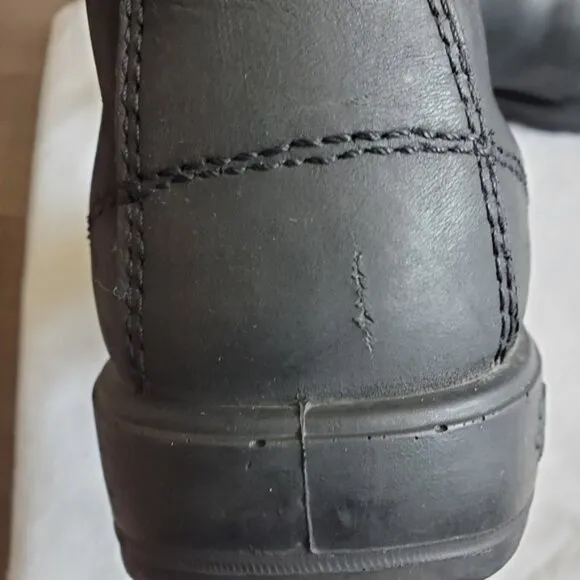 Blundstone Men's Black Leather Chelsea Boots Size 7