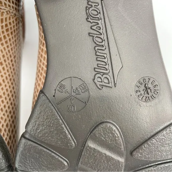 Blundstone Tan Ankle Boots