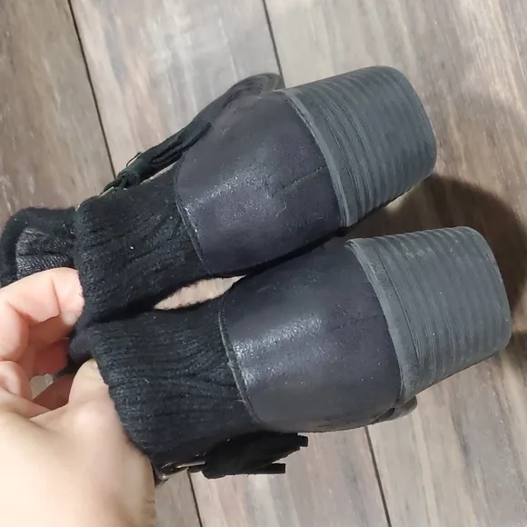 B.O.C Women block heels ankle boots shoes women fashion