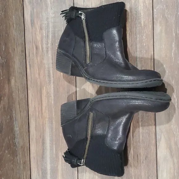 B.O.C Women block heels ankle boots shoes women fashion