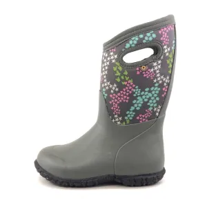 Bogs York Star Heart Rubber Winter Snow Boots Kids 1