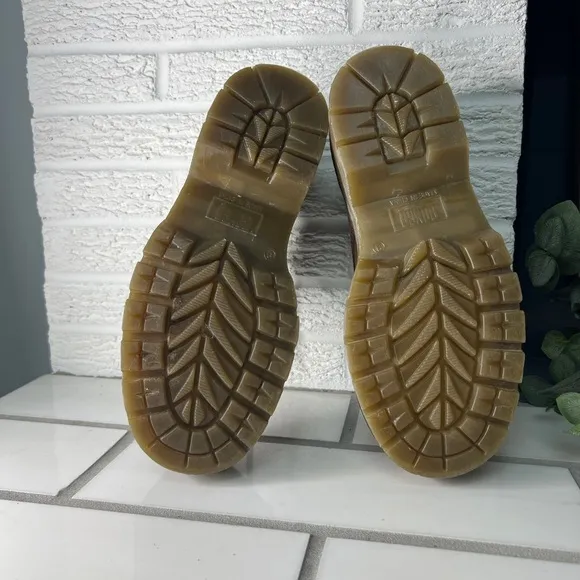 Bongo Vintage Platform Chunky Suede Brown Shoes