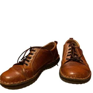 Born Shoes Women's 7.5 M Ravine Oxford Brown Leather Lace Up Low Top W9440