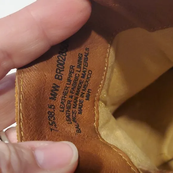 Born Womens Morocco Ankle Boots Rust Brown Suede Buckle Strap Size 7.5M NWOT'S