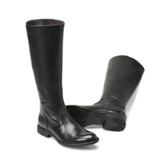 Born | Womens North Leather Tall Riding Boots | 8