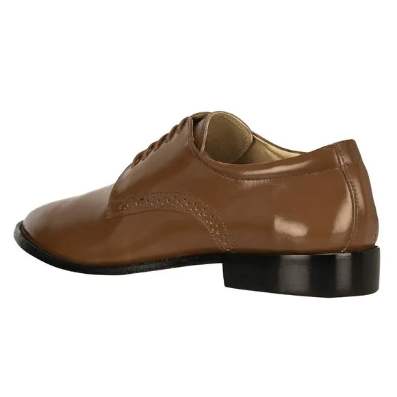 Boseman Leather Derby Style Dress Shoes