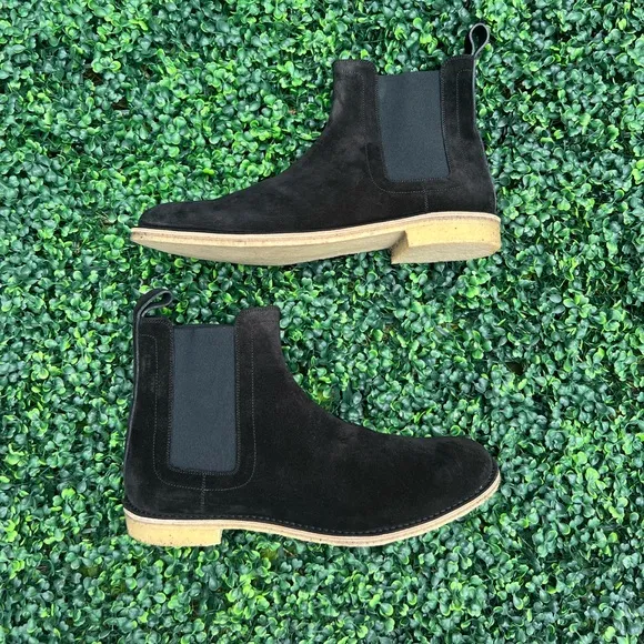 Bottega Veneta Suede Ankle Chelsea Boots 47