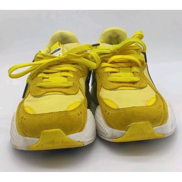 Boys 4.5 Puma Pokémon RS-X Pikachu 389561-01 Yellow Sneakers Shoes 2022 Nintendo