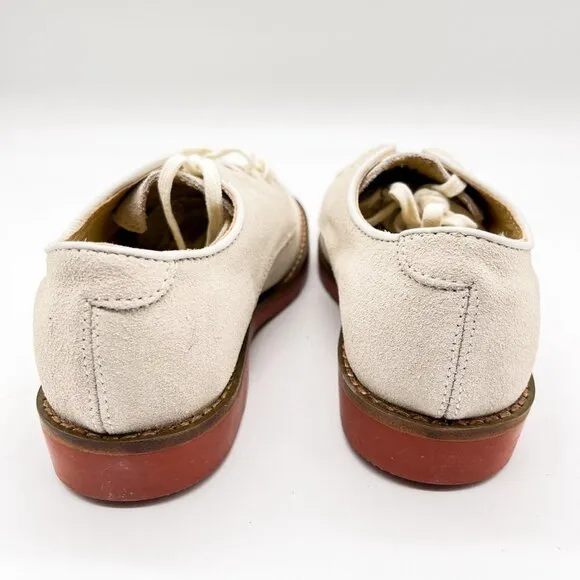 Boys brand new in box Ralph Lauren white buc shoes