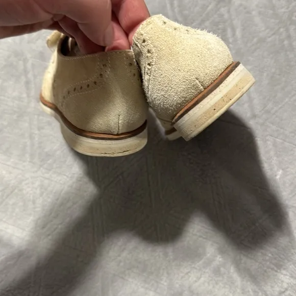 Boys suede dress shoes