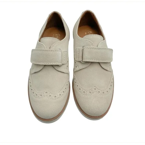 Boys suede dress shoes