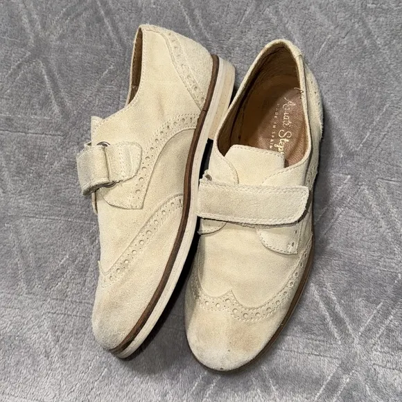 Boys suede dress shoes