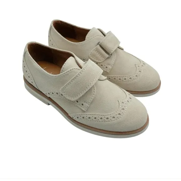 Boys suede dress shoes
