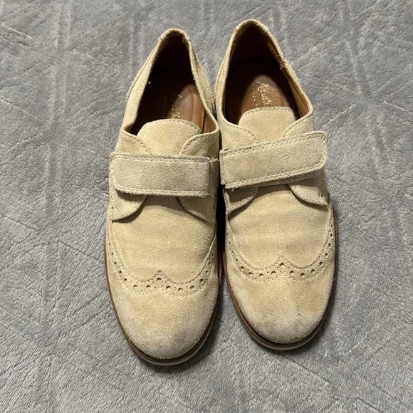 Boys suede dress shoes