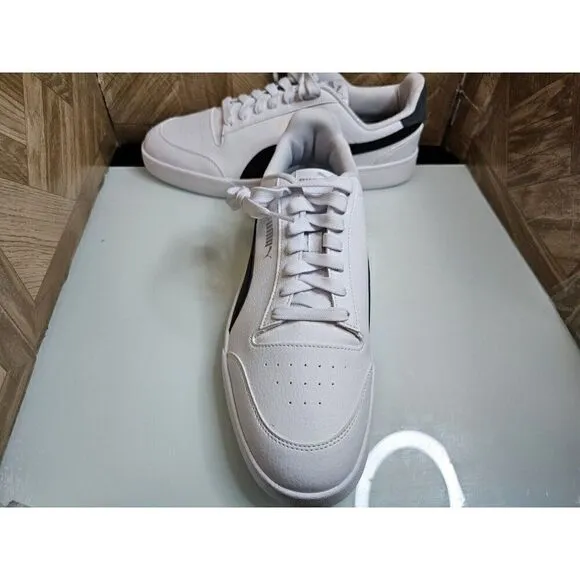 Brand New Puma Men's Classic Fashion Leather White Shoes Size 13.  024
