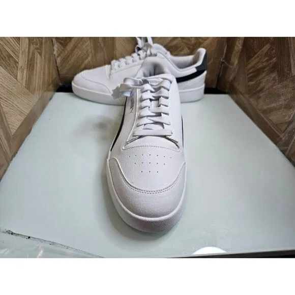 Brand New Puma Men's Classic Fashion Leather White Shoes Size 13.  024
