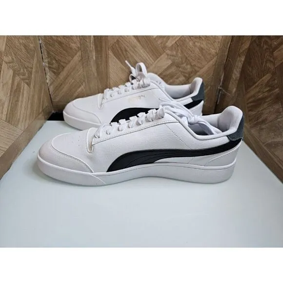 Brand New Puma Men's Classic Fashion Leather White Shoes Size 13.  024