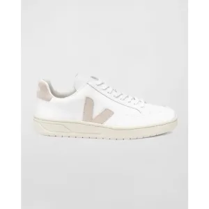 BRAND NEW Women's Veja V12 Leather Sneakers Size 8 White Beige