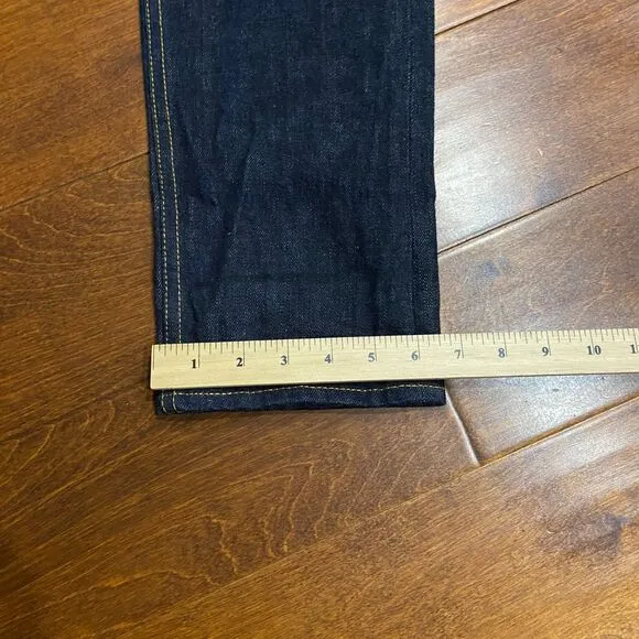 Brave Star Selvedge Skinny Japanese Raw Denim Blue Jeans USA Made Men's 30 x 34