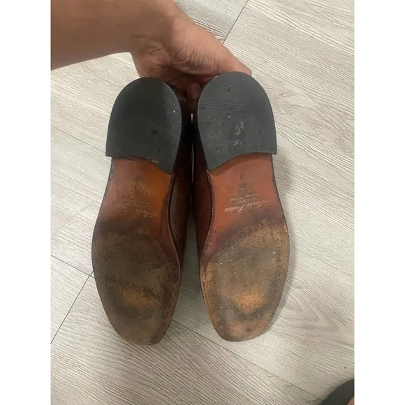 Brook Brothers - Oxford Shoes / Genuine Leather / size 9.5 D / Brown