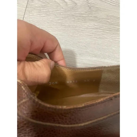 Brook Brothers - Oxford Shoes / Genuine Leather / size 9.5 D / Brown
