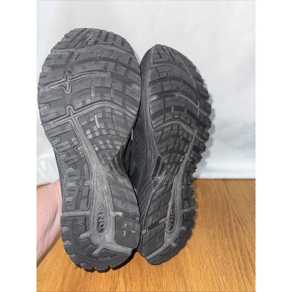 Brooks Adrenaline GTS 18 1102711D026 Black Running Shoes Mens Size 12