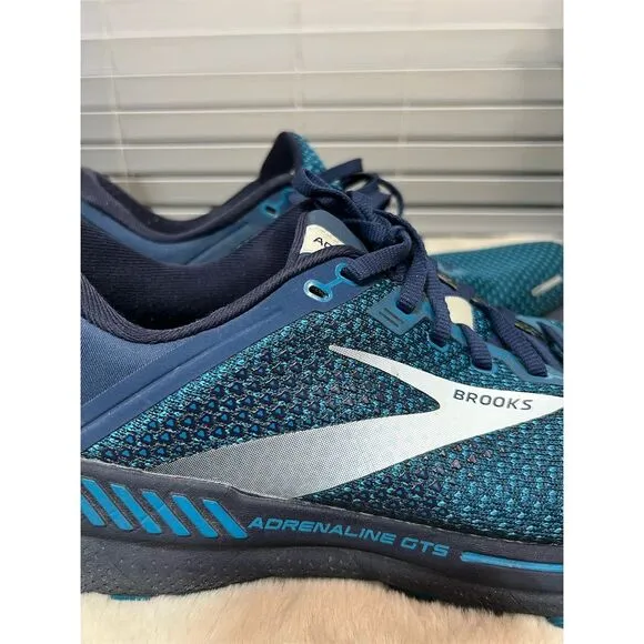 Brooks Adrenaline GTS 22 Men's Running Shoes Blue Size 10.5