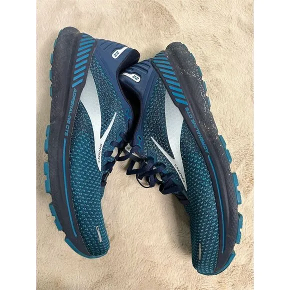 Brooks Adrenaline GTS 22 Men's Running Shoes Blue Size 10.5