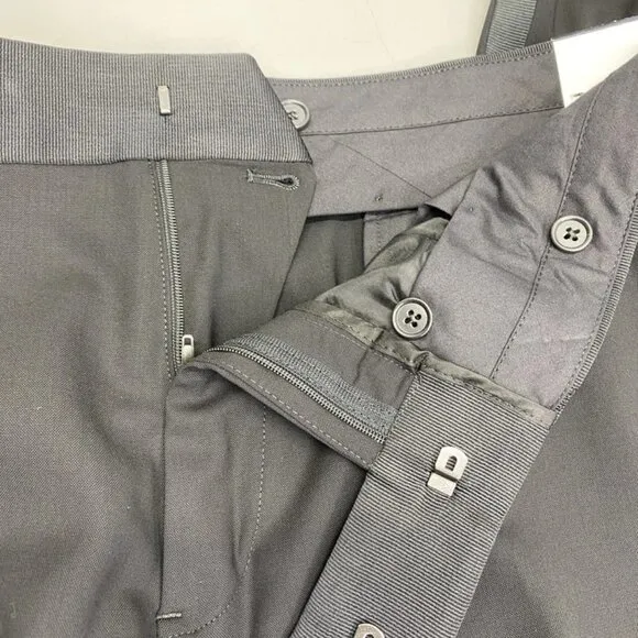 Brooks Brothers Men's Wool Dress Pants – Size 37x32 – Black –  NWT