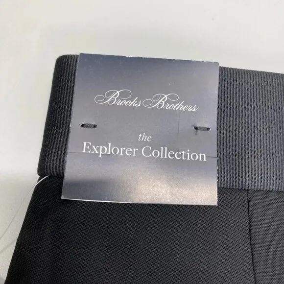 Brooks Brothers Men's Wool Dress Pants – Size 37x32 – Black –  NWT