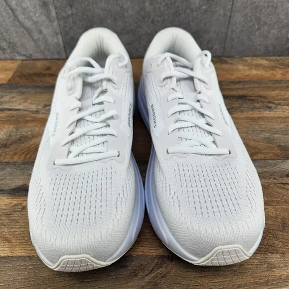 Brooks Ghost Max 2 Size 10 Mens Bright White Casual Walking Running Shoes