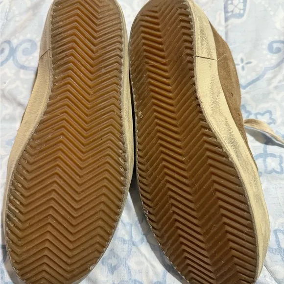 Brown Suede Super Star Sneakers