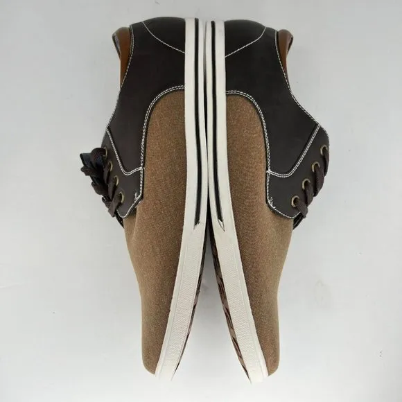 Bruno Marc Mens Rivera-01 FFAXGBCE Brown Black Lace Up Low Size 12 Casual Shoes