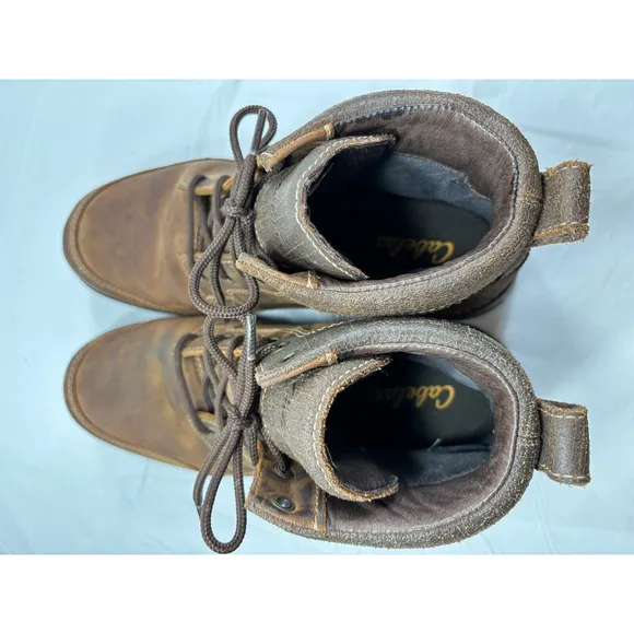 Cabela's RedHead Series 61 Chukka Boots Brown Leather Men's Size 11.5M