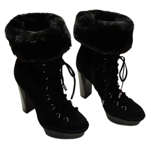 Calvin Klein black boots