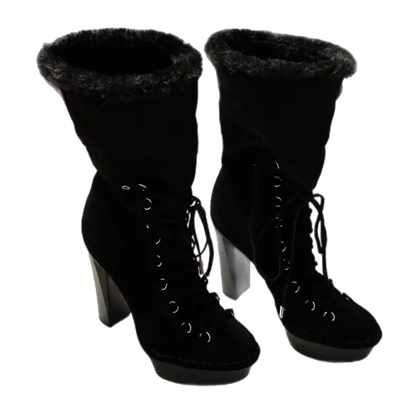 Calvin Klein black boots