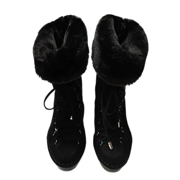 Calvin Klein black boots