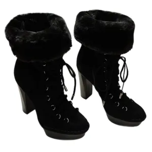 Calvin Klein black boots