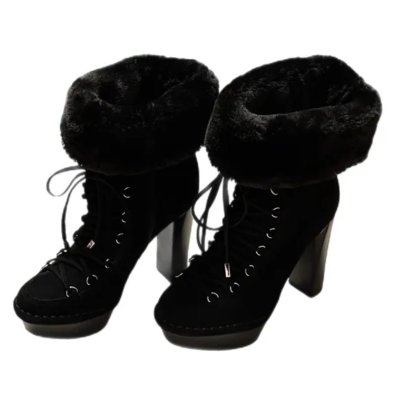 Calvin Klein black boots