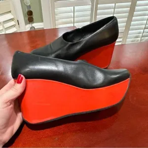 Calvin Klein Collection Platform Shoes Size 38.5 - 8