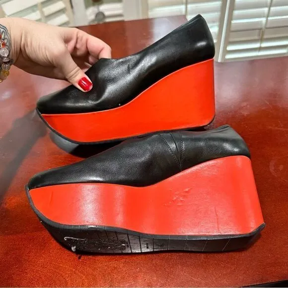 Calvin Klein Collection Platform Shoes Size 38.5 - 8