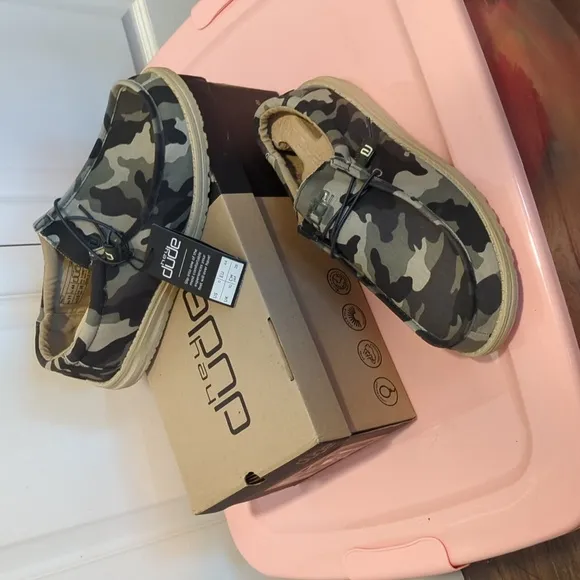 Camouflage Slip-On Shoes