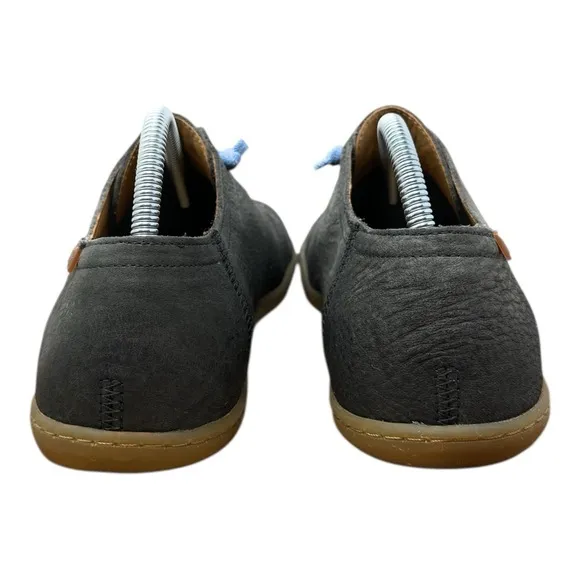 CAMPER Peu Cami Gray Leather Walking Shoes, US Size 8/EU Size 41