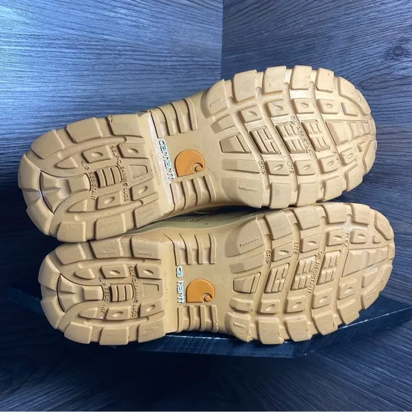 Carhartt waterflex waterproof 6” wheat tan boots