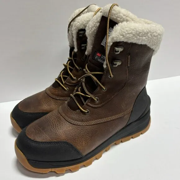 Carhartt Women’s Pellston Waterproof Winter Boots Brown, Size 10 M