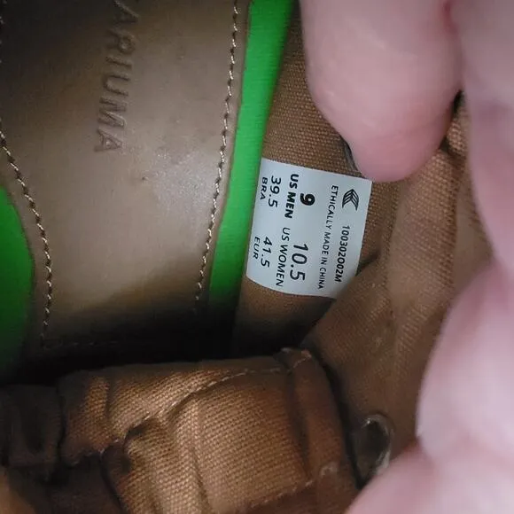 Cariuma  OCA High All‎ Camel Suede men's size 9  women's 10.5
