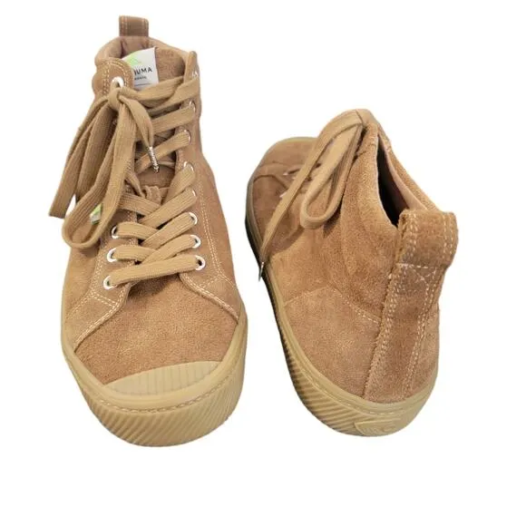 Cariuma  OCA High All‎ Camel Suede men's size 9  women's 10.5