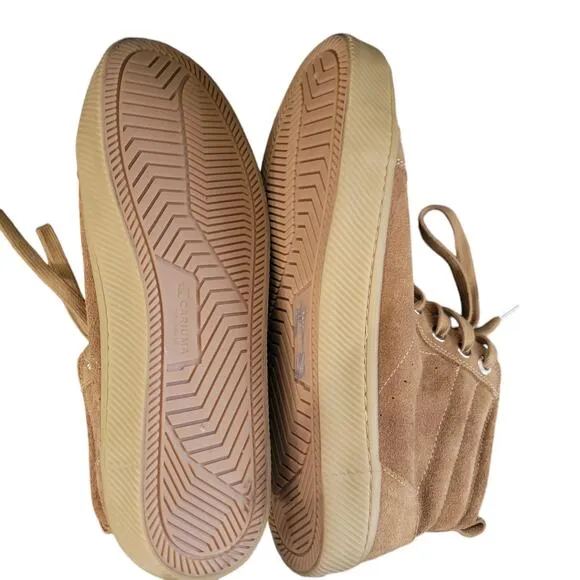 Cariuma  OCA High All‎ Camel Suede men's size 9  women's 10.5