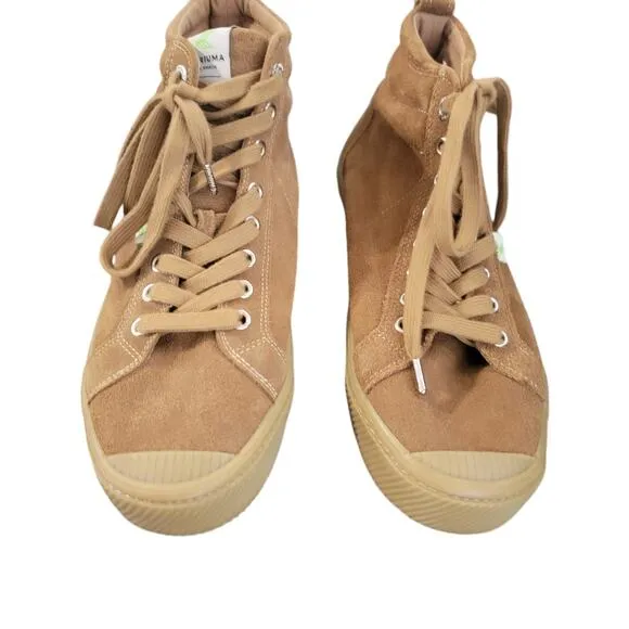 Cariuma  OCA High All‎ Camel Suede men's size 9  women's 10.5
